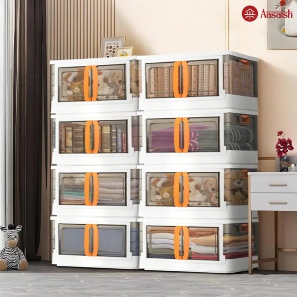 Foldable Double Door Storage Organizer